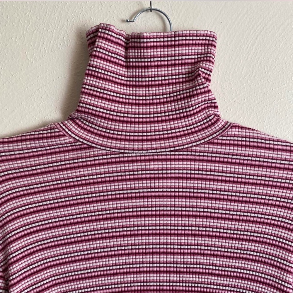 Arizona Striped Turtleneck Sweater size XL - Picture 3 of 4